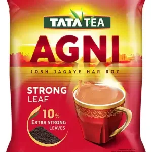 Tata Agni Strong Leaf Black Tea Pouch  (1 kg)